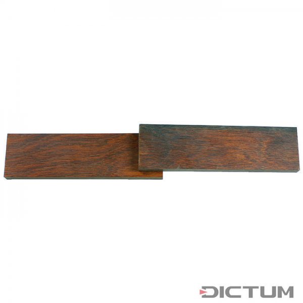 Pakka Wood Handle Scales, Pair, Dark Brown