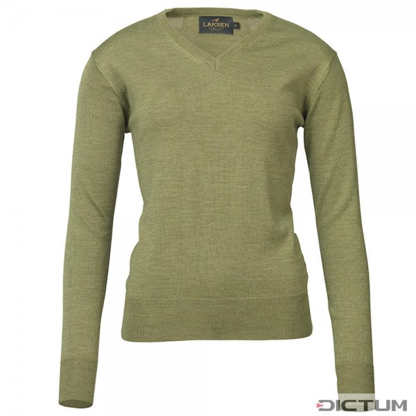 Laksen »Carnaby« Ladies V-Neck Sweater, Light Green, Size S
