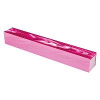 Quadrello per penna in acrilico, rosa perlato