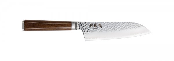 Универсальный нож Tanganryu Hocho, грецкий орех, Santoku