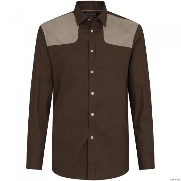 Camisa de caza para hombre Hartwell »Adrian«, marrón, talla M