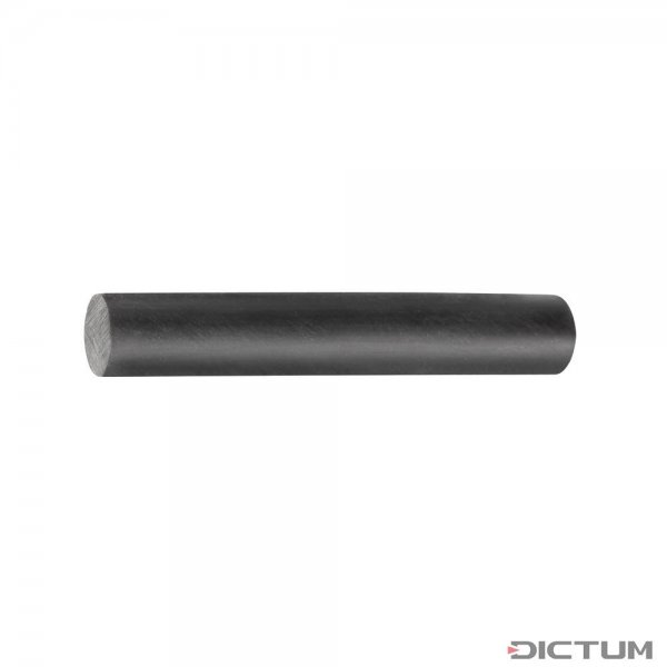 Büffelhorn-Rolle, Ø 18 x 100 mm, schwarz