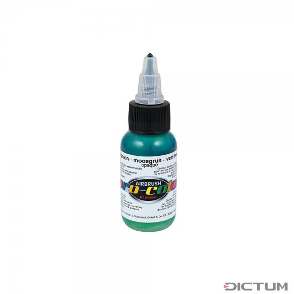 pro-color Airbrush Paint, 30 ml, Moss Green