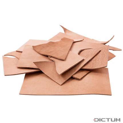 Piel de búfalo, color natural, restos, 500 g