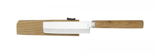 Cuchillo compacto con vaina, cuchillo para verduras