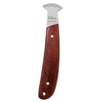 Mini coltello mezzaluna Ivan, manico in legno pregiato