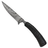 Traditional Knife, Traditional Knife, Damascus, Chamois Horn