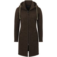 Mufflon Płaszcz damski Mufflon Płaszcz damski „Carla”, brązowy, rozmiar XL