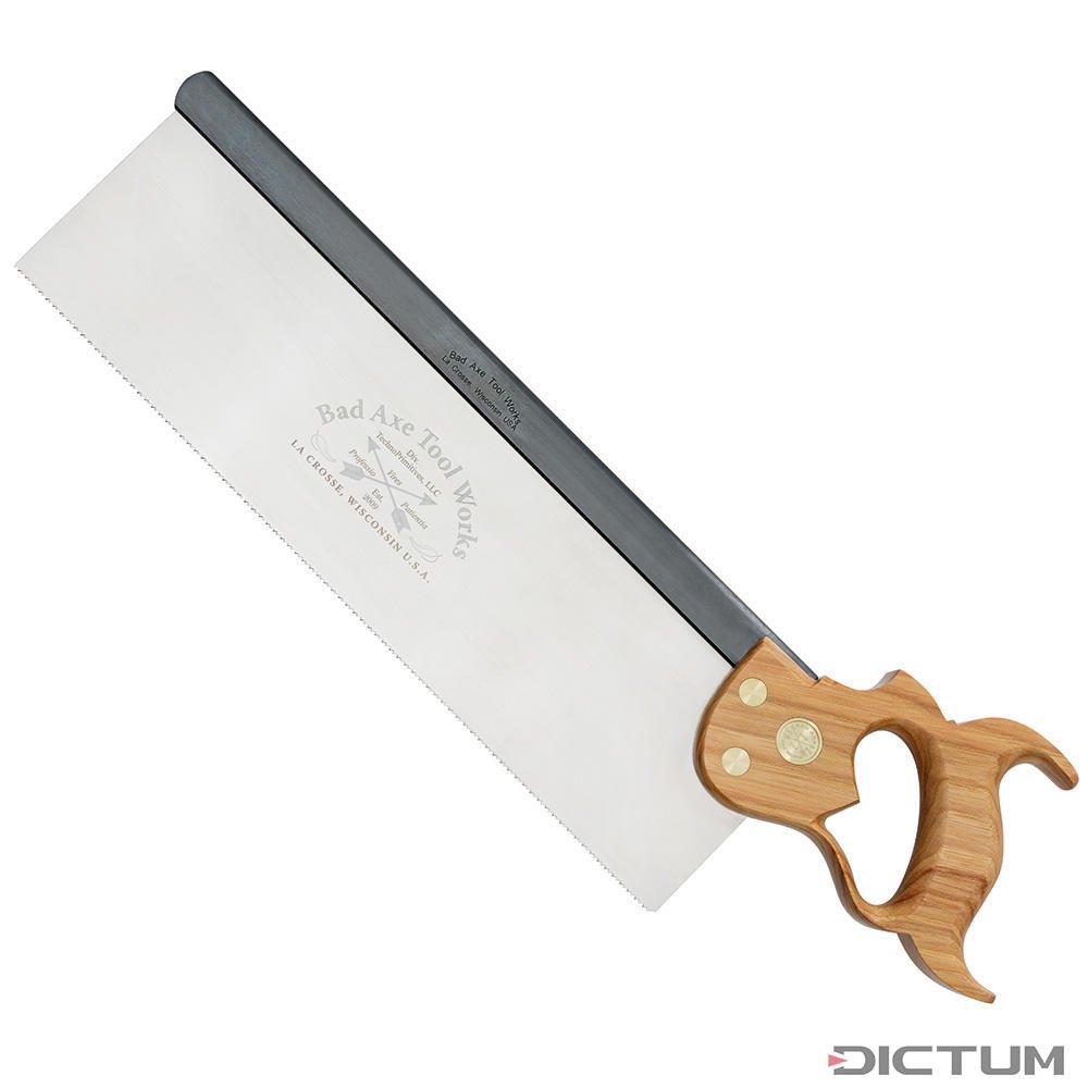 Bad Axe Tenon Saw Rip Cut Regular Handle Size Back saws Dictum
