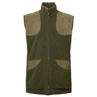 Purdey Men's Purdey Men's Shetland Shooting Fleece Gilet, Green, Size M