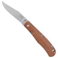 Cypress Trapper Folding Knife, Micarta, Brown