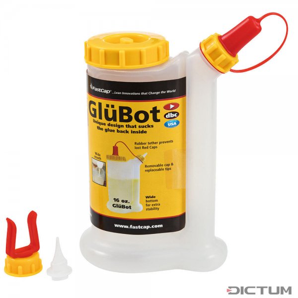 Botella de pegamento GluBot