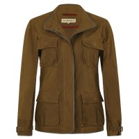 Purdey Ladies Dry Wax Purdey Ladies Dry Wax Utility Jacket, Ochre, Size 38