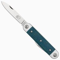Cuchillo plegable Maserin »Sessantesimo«, micarta azul