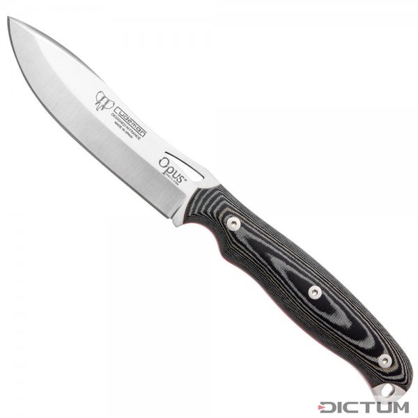 Cudeman »Ness Wolf« Hunting Knife, Black Micarta