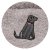 beige (motif: Chocolate Labrador)