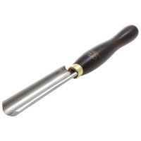 Crown Roughing-out Gouge, Crown Roughing-out Gouge, Rosewood Handle, Blade Width 35 mm