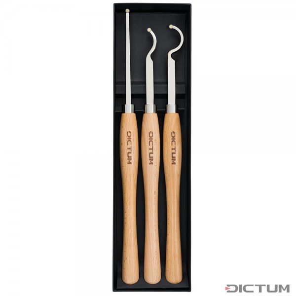 Set di utensili per tornitura interna DICTUM HW, 3 pezzi