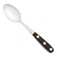 Rustic Cutlery, Ebony, Rustic Cutlery, Ebony, Coffee Spoon