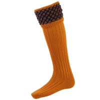 House of Cheviot »Angus« House of Cheviot »Angus« Men's Shooting Socks, Ochre, Size M (42-44)