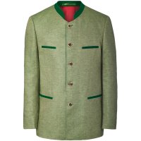 Men's Jacket, Men's Jacket, Hunter's Linen, Green, Size 54
