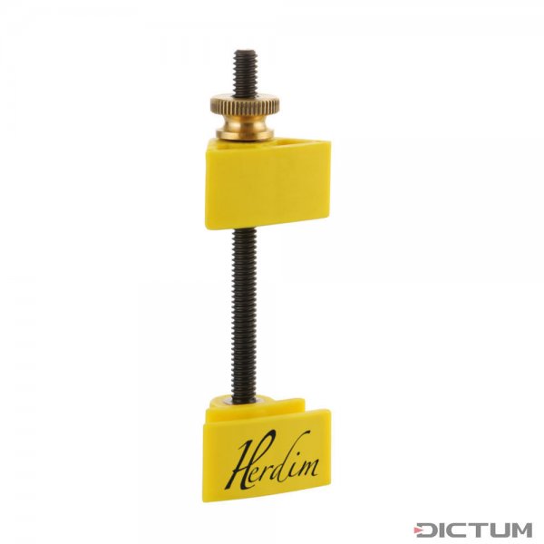 Herdim Violin, Viola Assembly Clamp for Inner Bout, Yellow
