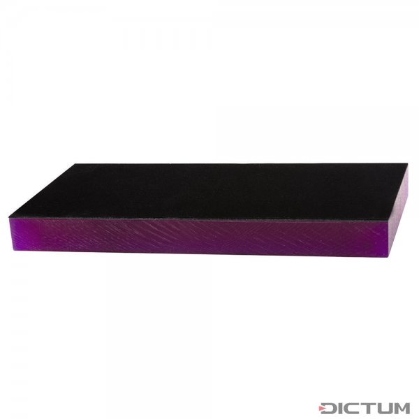 Jende Nanocloth Acrylic Strop Block, 2 Micron, Purple