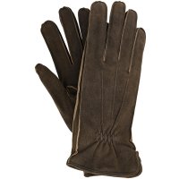 »Etsch« Ladies Gloves, »Etsch« Ladies Gloves, Goat Suede, Cashmere Lining, Walnut, Size 8