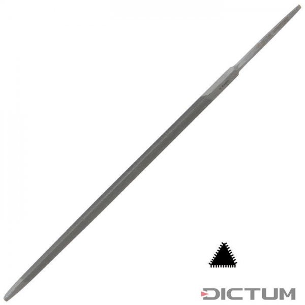 Lime pour scies triangulaire Friedr. Dick, extra-mince, largeur 7,5 mm