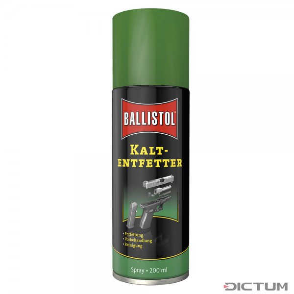 Ballistol Cold Degreaser, Spray, 200 ml