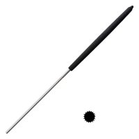 Lima pequeña para tallar Iwasaki, redonda, extra fina, 3 mm