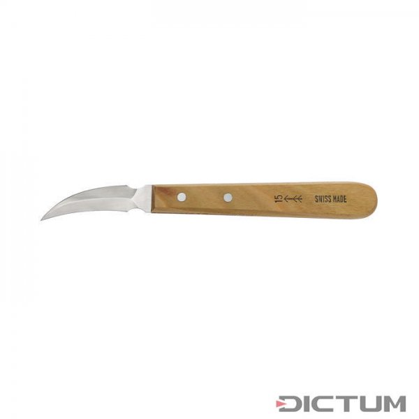 Cuchillo para talla Pfeil, forma 15, ancho de hoja 12 mm