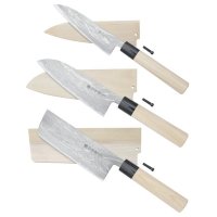 Набор Hayashi Hocho с деревянными ножнами, 3 предмета