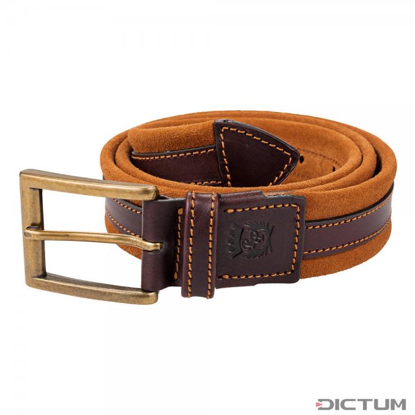 Rey Pavón Ledergürtel, brown, Größe 105