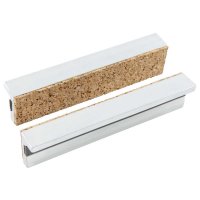 Magnetic Protective Jaws 125 mm, Aluminium with Cork Padding