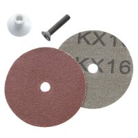 Schleiffiberscheiben für Schleiffiberscheiben für Arbortech Kontur-Exzenterschleifer, 25 St. Körnung 320
