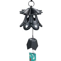 »Pagoda« Wind Chime, Black