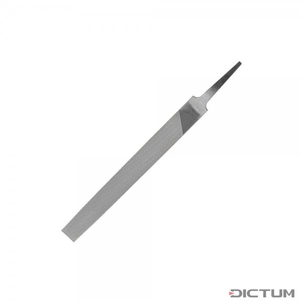 Плоский тупоносый напильник Oyakata Carbide Cut, 150 мм, Насечка 0