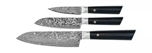 Set di coltelli Zayiko 載 Black Edition, 3 pezzi
