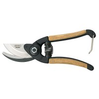 Arno French Pruning Shears, Chestnut Wood