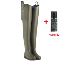 Le Chameau »Deltanord« Le Chameau »Deltanord« Waders, Neoprene Lining, Vert Chameau, Size 39