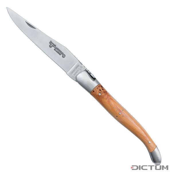 Cuchillo plegable Laguiole, enebro