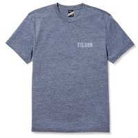 Filson Buckshot T-shirt, Filson Buckshot T-shirt, Light Blue Heather, L