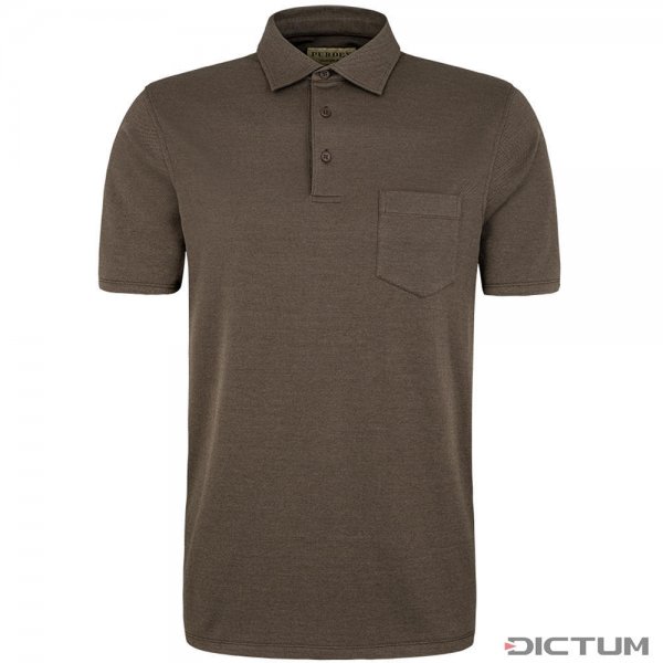 Purdey Herren Poloshirt Berkshire mit Brusttasche, grün, Größe M