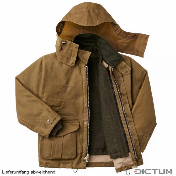 Filson Tin Cloth Field Jacket Dark Tan Size M Jackets Coats Dictum