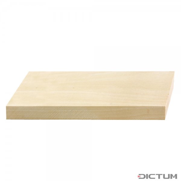 Tabla de madera de tilo, 1.ª calidad, 250 x 175 x 25 mm