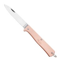 Coltello tascabile Mercator, rame, lama inossidabile, piccolo